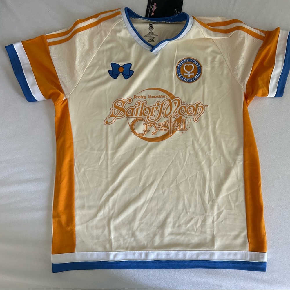 Kids Shirt - Cream and Orange